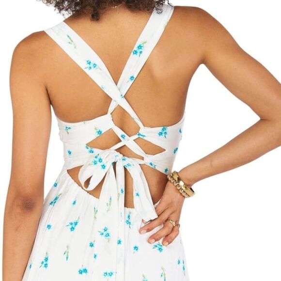 Show Me Your Mumu Women's Marmont Midi Dress Size L - Picture 5 of 9